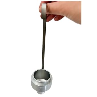 Ford Viscosity Cup Portable Viscosity Cup #4 with Hole Diameter 4.10 mm Measuring Range 70-370 CST for Testing Thicker Fluids and Mixtures