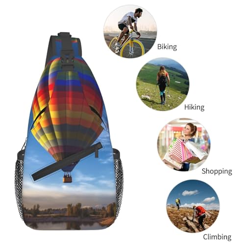 Bolso cruzado bandolera para hombre y mujer estilo urbano miniatura 6