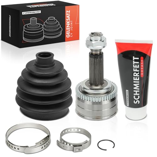 Frankberg Joint Kit Drive Shaft Front Axle Compatible with Rio III UB 1.4L 2011-2017 Replace# 495001W500