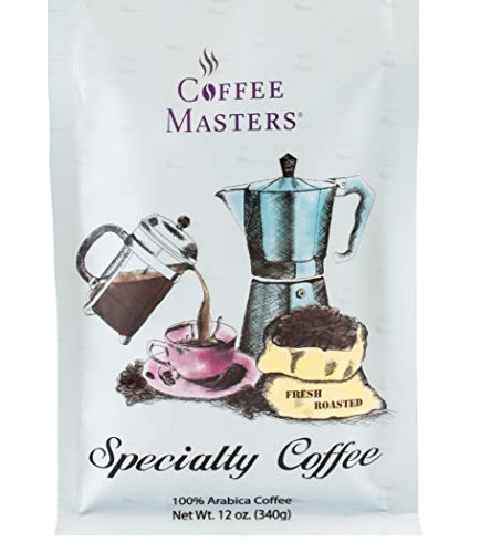 Coffee Masters Gourmet Coffee, French Roast Blend, Ground, 12-Ounce Bags (Pack Of 4) #TOP5