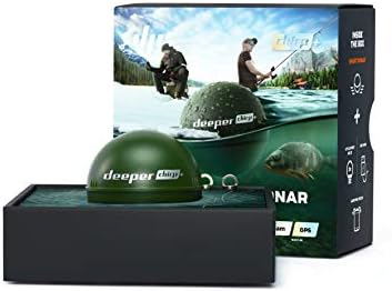Deeper Chirp Plus Smart Sonar Castable and Portable WiFi Fish Finder for Kayaks and Boats and on Shore Carp Fishing Wireless Fishfinder