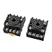 uxcell 5 Pcs PF113A Relay Base Socket 11 Pin for MK3P-I JQX-10F/3Z