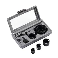 Bosch 11 tlg. Lochsägen Set (für Hart und Weichholz, furniertes Holz, Ø 22-68 mm, Zubehör Bohrmaschine)