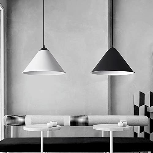 Suspension de couleur Norden lustre industriel blanc cuisine salon E27
