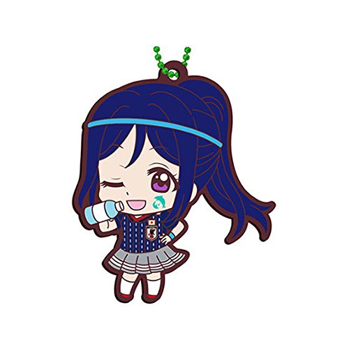 ラブライブ！サンシャイン!! カプセルラバーマスコット サッカー日本代表ver. ［3.松浦果南］(単品)
