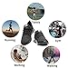 QIJGS Running Shoes for Men Tennis Athletic Gym Sneakers Mesh Lightweight Sports Fashion Workout Casual Shoes-Black-9.5