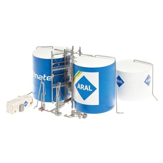 Faller - Edificio Industrial de modelismo ferroviario (H0 FA TANKLAGER ARAL F130485)