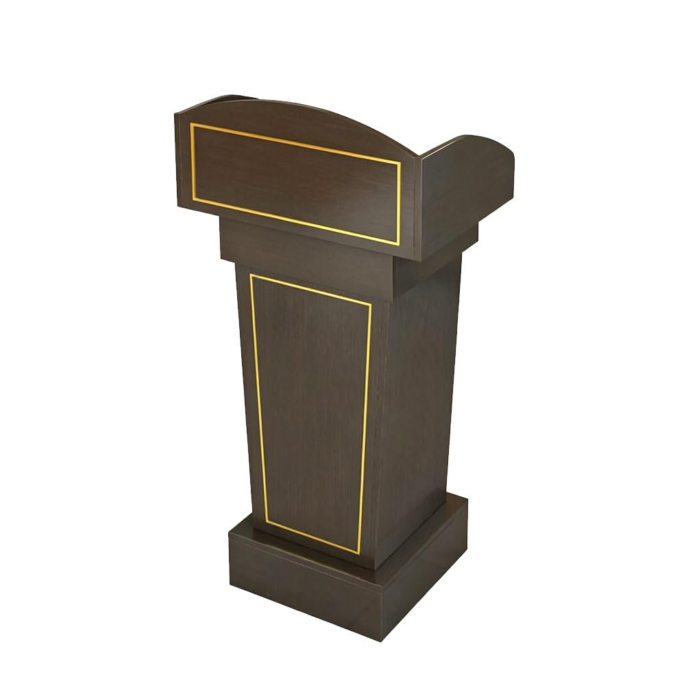 HGTRH Podium Stand, Podium Lecturns and Podiums Lecterns & Podiums Wooden Podium Lectern Podium Stand Without drawers E