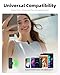Rythflo Wireless Lavalier Microphone for iPhone 14/13/12 with Noise Cancellation, 100ft Transmission, 18H Battery Life, Lightning Lapel Microphone Wireless for Video Recording, Vlog, Streaming