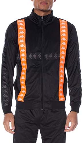 kappa orange track jacket