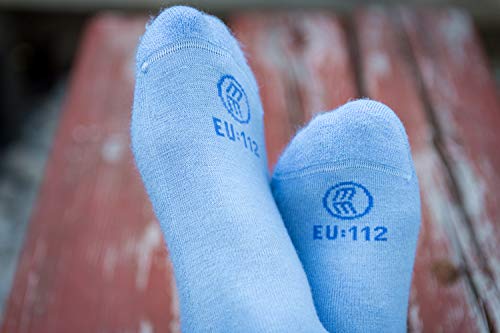 Wundersocks Sneaker Socken aus Merino Wolle (41-43, Schwarz)