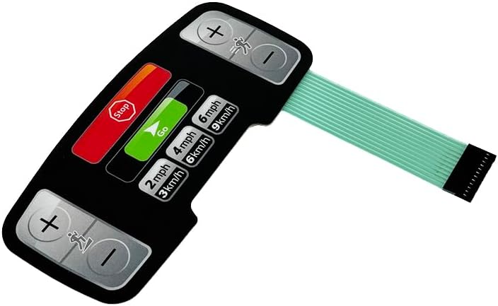 Treadmill Panel Membrane Switch Quick Start Button Compatible for Life Fitness 95TE 95TEA 95T S3