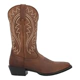 Durango Botas Shyloh Western para hombre, Marrón (Frontier Brown), 47 EU