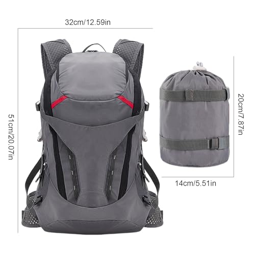 Sac à dos de randonnée 28L résistant à l'eau pour ne plus manquer de place - 6