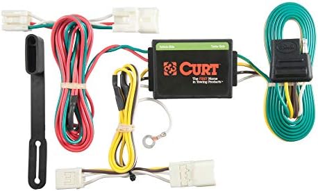 CURT 56126 Vehicle-Side Custom 4-Pin Trailer Wiring Harness, Fits Select Hyundai Elantra , Black