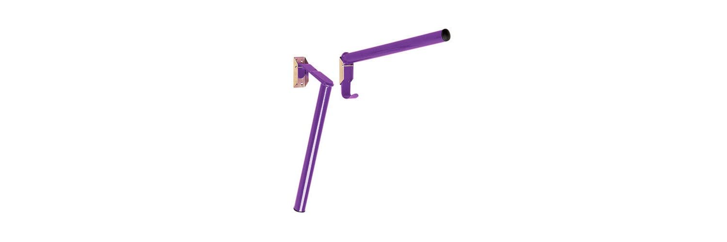 Stubbs Saddle Rack Folding Pole S18P - Tack Room Equipment - Purple