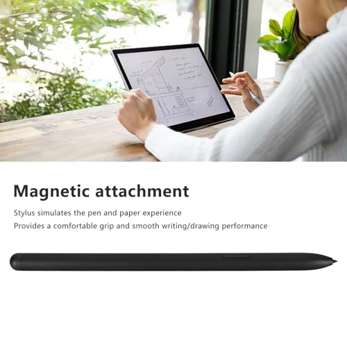 Zunate Rysik do tabletu dla Tab S7, S7 Plus, S7 FE, 4096 poziomów nacisku, czuły rysik, rysik do ekranu dotykowego, mocowanie magnetyczne, zastępuje Twoje (czarny)