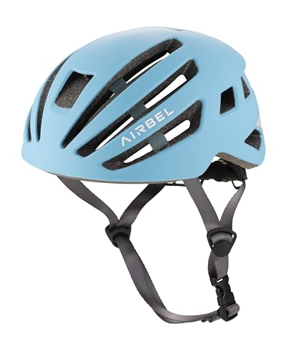 TANIZAWA. 自転車ヘルメット V002 AIRBEL エアベル軽量SG規格 高通気性サイクリングヘルメットクロスバイク 男女兼用街乗り 通勤頭囲54-60cm アサギ