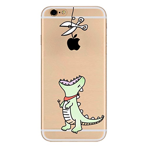 iPhone 6 Plus Case,iPhone 6S Plus Case 5.5 inch, Luoke Summer Cool Marble Painting Pattern Solid TPU Silicone Gel Back Thin Cover Full Protective Skin Soft Case for iPhone 6/6S 5.5 Inch (Color 1)