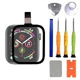 VUXYIT Compatibile con Watch Series 5 / SE 44 mm Display in vetro frontale di riparazione + OCA , [touch capace] (No LCD Screen and Touch Digitizer)