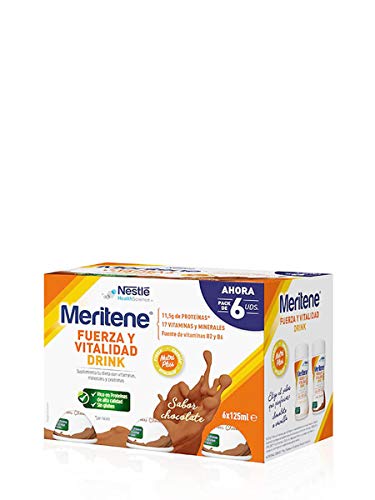 Meritene Meritene Drink Chocolate 6Botellas 0.5 500 G