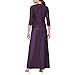 Alex Evenings Women's Two Piece Mother of The Bride Dress with Lace Jacket (Petite and Regular Sizes),Aubergine, 16P