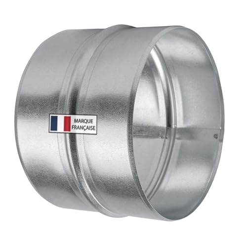 AIROPE-AS - Reductor de Conducto 110 mm, Acero Galvanizado, Resistente a la Corrosión, Ideal para Ventilación, Calefacción, Evacuación, Drenaje y Climatización, Fácil Instalación, Alta Durabilidad