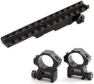 Optics Mounting Kit for Mauser 24/47 M48 K98 98 Rifles - Includes Scout Rifle Scope Mount Rail + Mount Rings - 360 Tactical