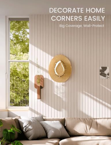 Fluxynara Large Felt Bulletin Board 48" x 36" Cork Board Alternative-12 Pack with 70 Safe Removable Adhesive Tabs, Cork Boards for Walls Cork Board for Home Office Classroom Pin Board (Oatmeal) - Image 4