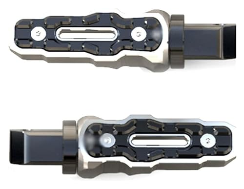 フットペグ 2PC オートバイリア改造幅広レストペダル バイク スクーター バイク フットレスト