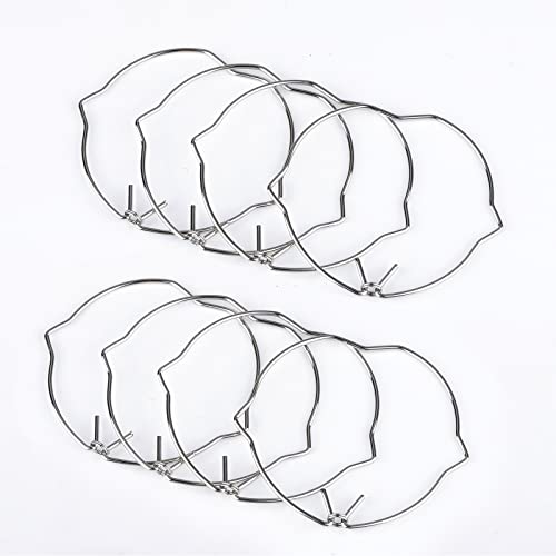 Roosea 30 Pcs MR16 Lamp Retaining Spring Clip Ring Diameter 50mm Retaining Spring Clasp Clips for Most LED Spot Light Recessed Downlights Halogen Bulb,ect - Image 3