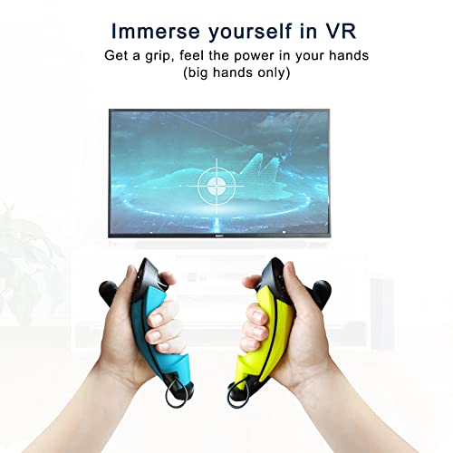 Valve Index Vr Controller Grips - Deluxe Pair - Knuckles Duster Light - Ergonomic Mod For Knuckles Virtual Reality Controller #TOP4