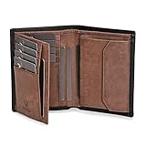 INTELIGENTE - Además del gran compartimento para el dinero, nuestra cartera de hombre tiene un doble compartimento para billetes. También hay espacio para la lista de la compra o la lista de tareas pendientes, para que no se te olvide nada.