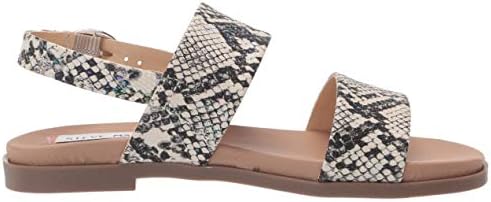 Steve Madden Girls Shoes Girls JDARCY Flat Sandal, Snake, 1 Little Kid | Image 5