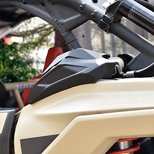 SAUTVS Rear Cage Trim Plastic Cover for Maverick X3, C Pillar Protection Shield Guard Plate for Can Am Maverick X3 / X3 Max 2017-2025 Accessories (2PCS, Replace #705010335, 705010336)