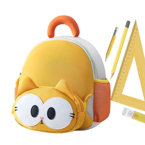 Sac à dos d'épaule avec boucle de poitrine de grande capacité pour fille et enfant en maternelle
