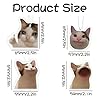4 Pcs Car Air Freshener Cat Funny Car Air Freshener Cat Gifts Meme Car Air Freshener Novelty Air Freshener for Car Gifts for Cat Lovers Funny Car Accessories Decor Hanging Fresheners Car Interior #2