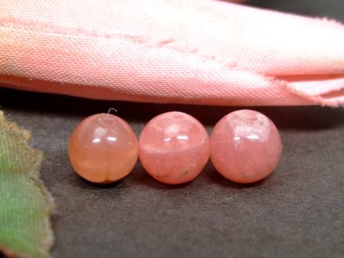 g3-571N インカローズ 6mm AAA 1粒売り 鑑別済 本物保証 アルゼンチン産 天然石 パワーストーン