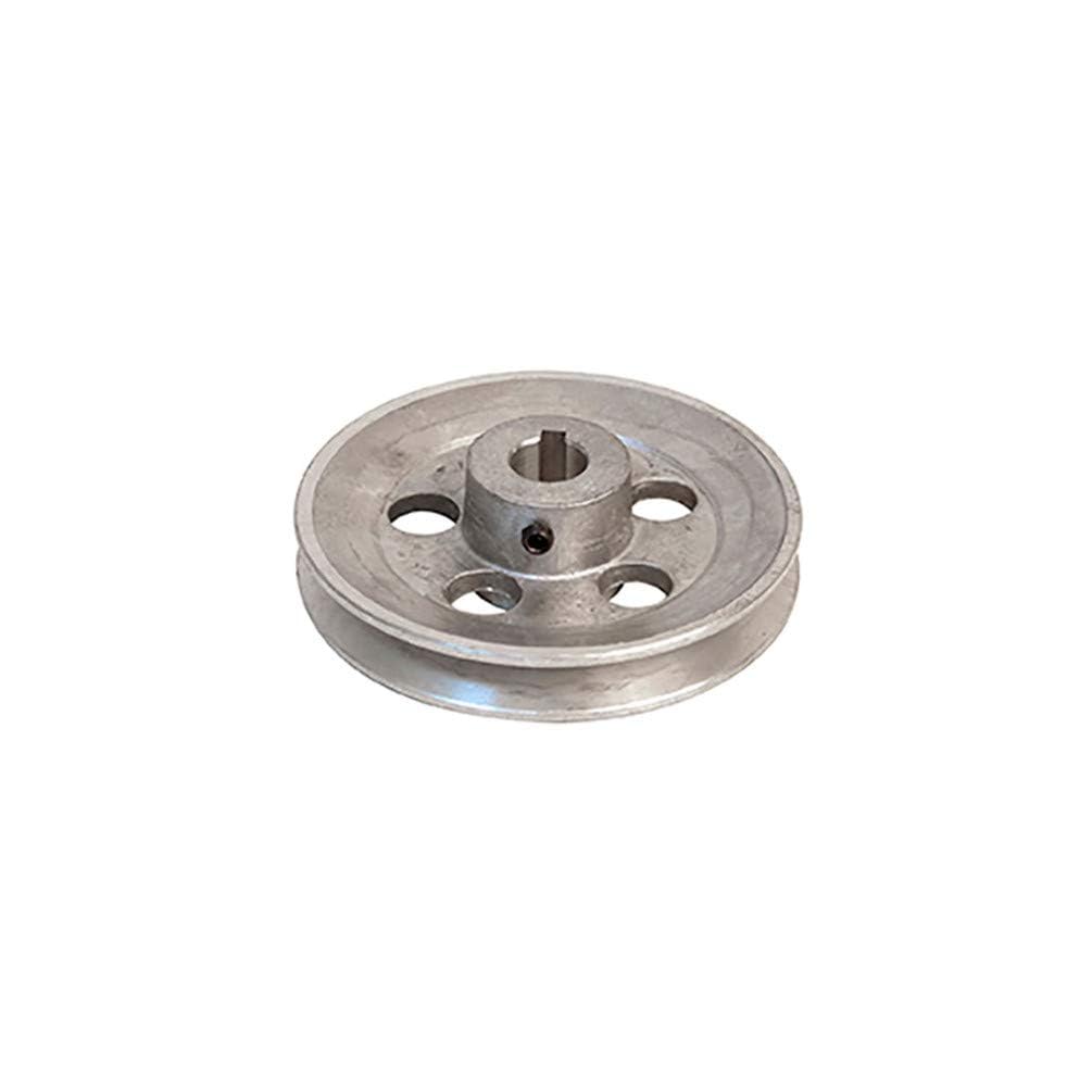 Fartools Polea Aluminio 120 mm Calibre 24 mm Negro
