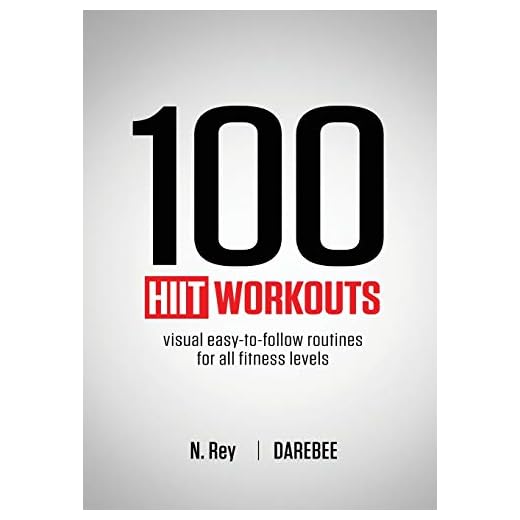 100 HIIT Workouts: Visual easy-to-follow routines for all fitness levels