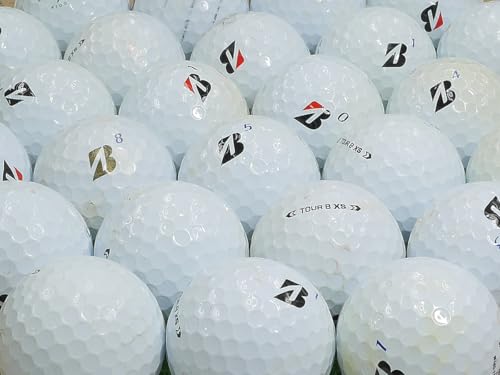BRIDGESTONE GOLF TOUR B XS ホワイト系年代混合 Bランク ロストボール 20個セット