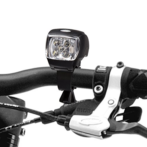 Samlite Best Brightest Led Bike Light Set For Kids & Adults, Super Bright Bicycle Headlight, Free Tail Light Included, Water Resistant Bike Light, Easy To Install, Multiple Modes For Cycling Safety #TOP1