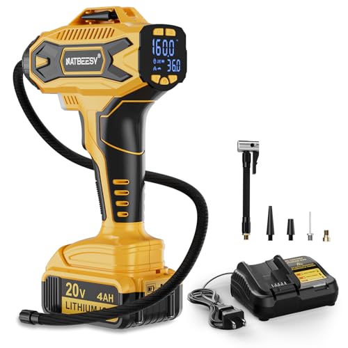 NATBEESY Cordless Tire Inflator for DeWalt