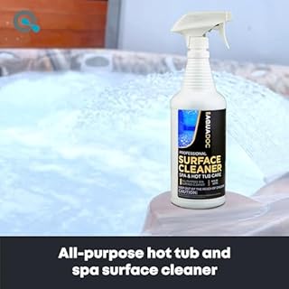 Hot Tub Cleaner Spray 16oz - Spa Surface Cleaner for Hot Tub Chemical Made in the USA - AquaDoc