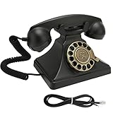 telefono vintage da muro DESIGN MANO: il telefono vintage è realizzato con materiali di alta qualità per creare un portatile che non solo si sente bene in mano, ma ha anche una finitura lucida che soddisfa le tue esigenze.