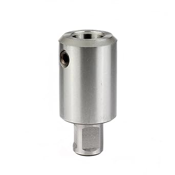 Weldon Shank Adapter JESTUOUS for 3/4 Inch Annular Cutter Extension Alloy Steel Heavy Duty Tool