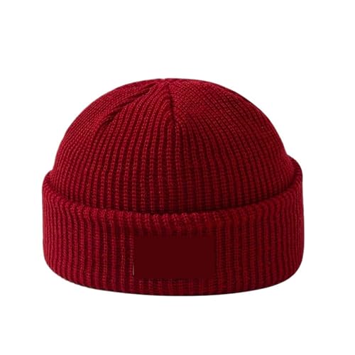 Bonnet d'hiver chaud homme en polyester tricoté extensible, lot de 2 sport et loisirs