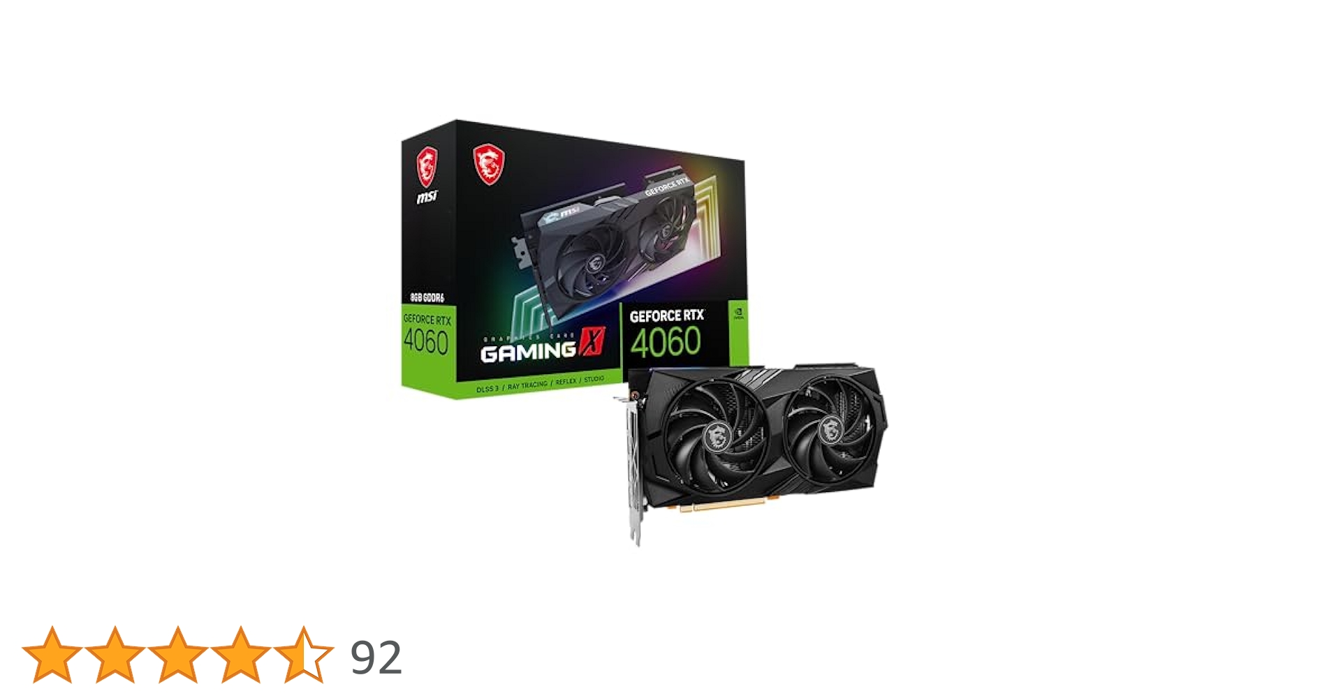 グラフィックボード・グラボ・ビデオカード MSI GEFORCE RTX 4060Ti 8GB Amazon | MSI (エムシー) GeForce RTX 4060 Ti VENTUS 2X BLACK