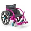 American Girl 18-inch Doll Ultralight Working Wheelchair with Padded Seat and Fabric Bag, for Ages 6+