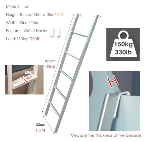Escalera para litera de autocaravana ideal para ganar espacio e interiores 3